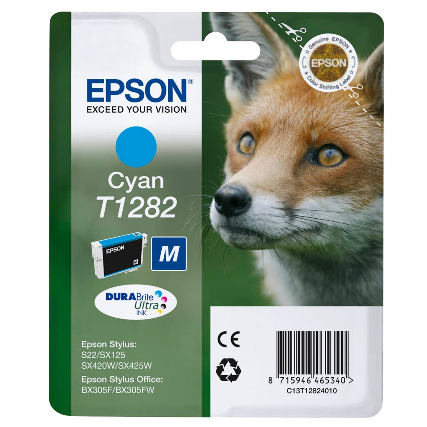 EPSON T1282M cyan Druckerpatrone | C13T12824012