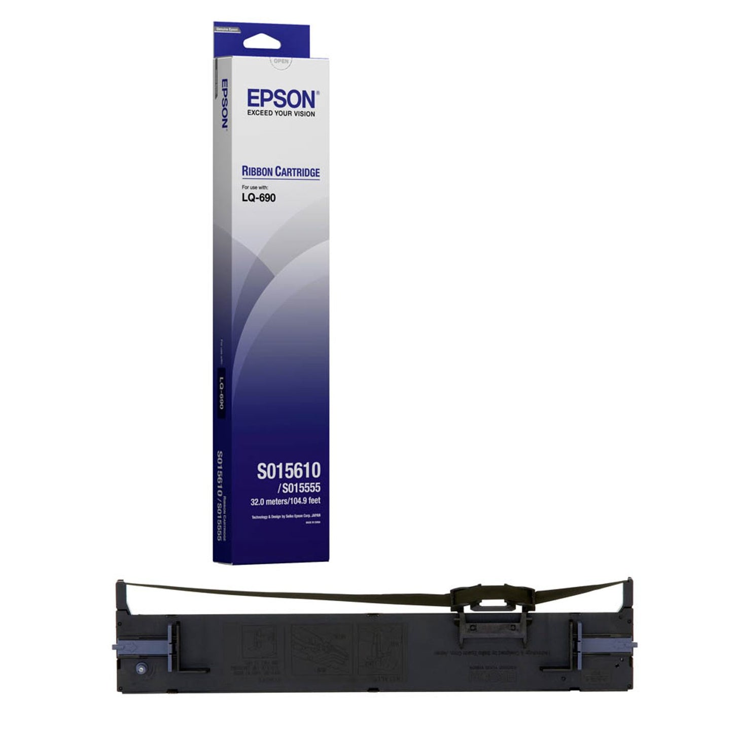 EPSON S015610 schwarz Farbband | C13S015610