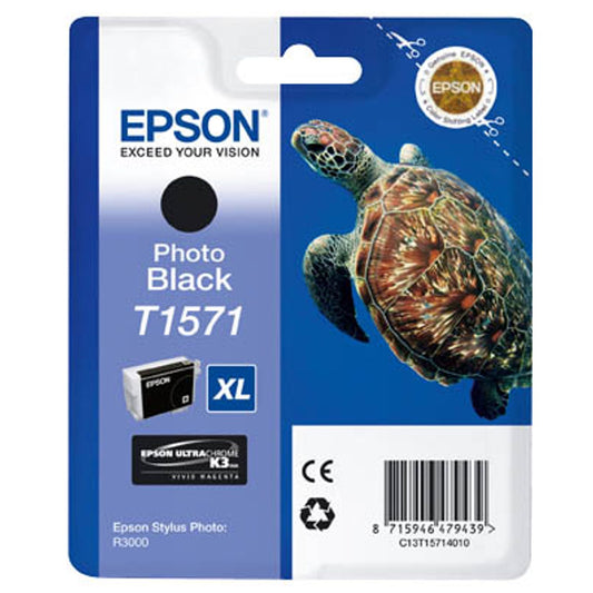 EPSON T1571XL schwarz Druckerpatrone | C13T15714010