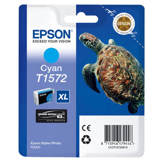 EPSON T1572XL cyan Druckerpatrone | C13T15724010
