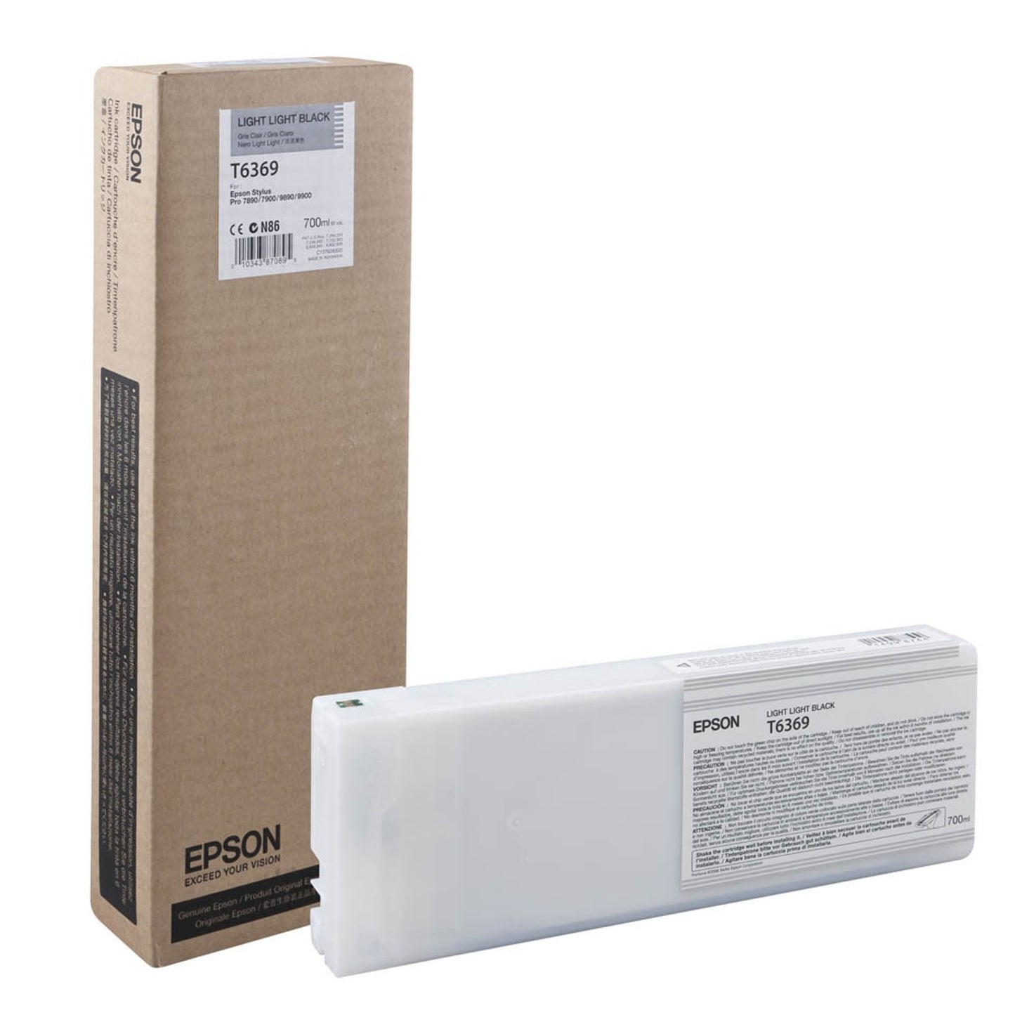 EPSON T6369 light schwarz Druckerpatrone | C13T636900
