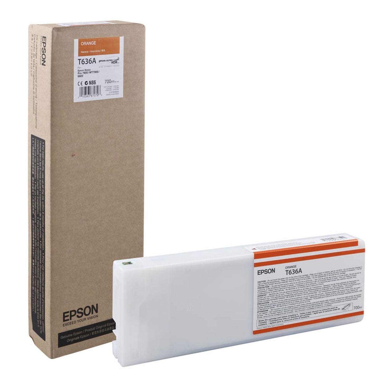 EPSON T636A orange Druckerpatrone | C13T636A00