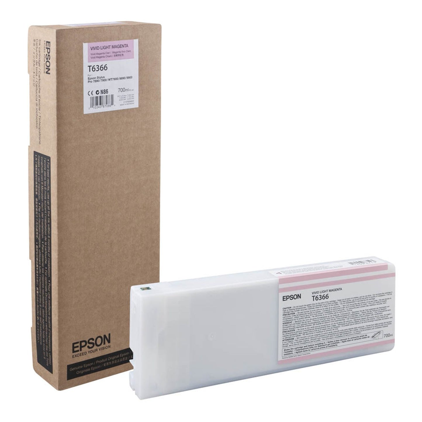 EPSON T6366 vivid light magenta Druckerpatrone | C13T636600