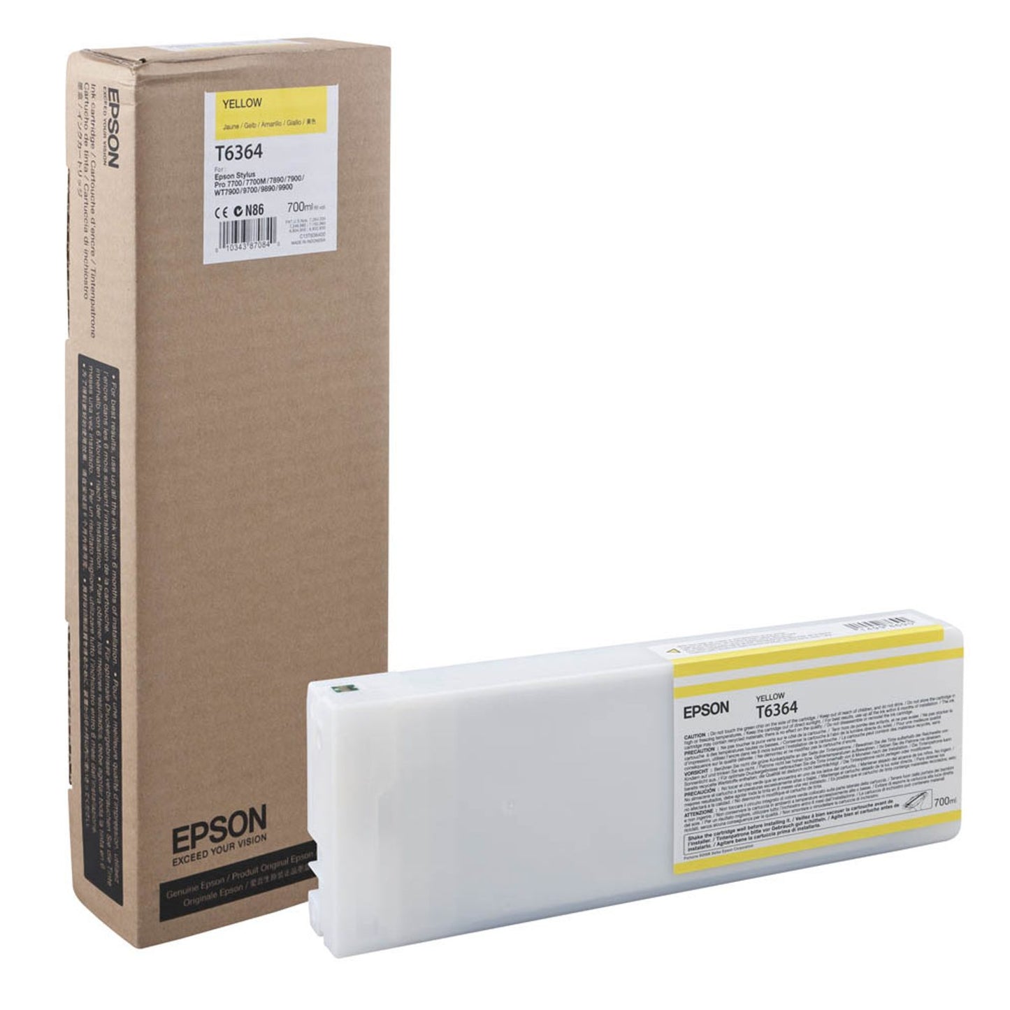 EPSON T6364 gelb Druckerpatrone | C13T636400