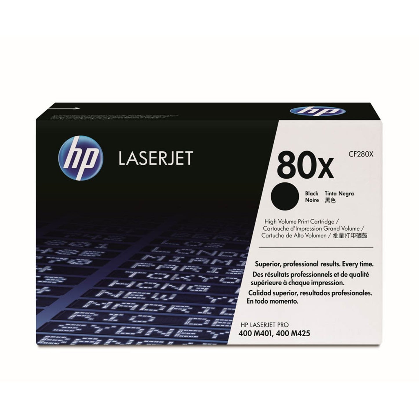 HP 80X () schwarz Tonerkartusche | CF280X