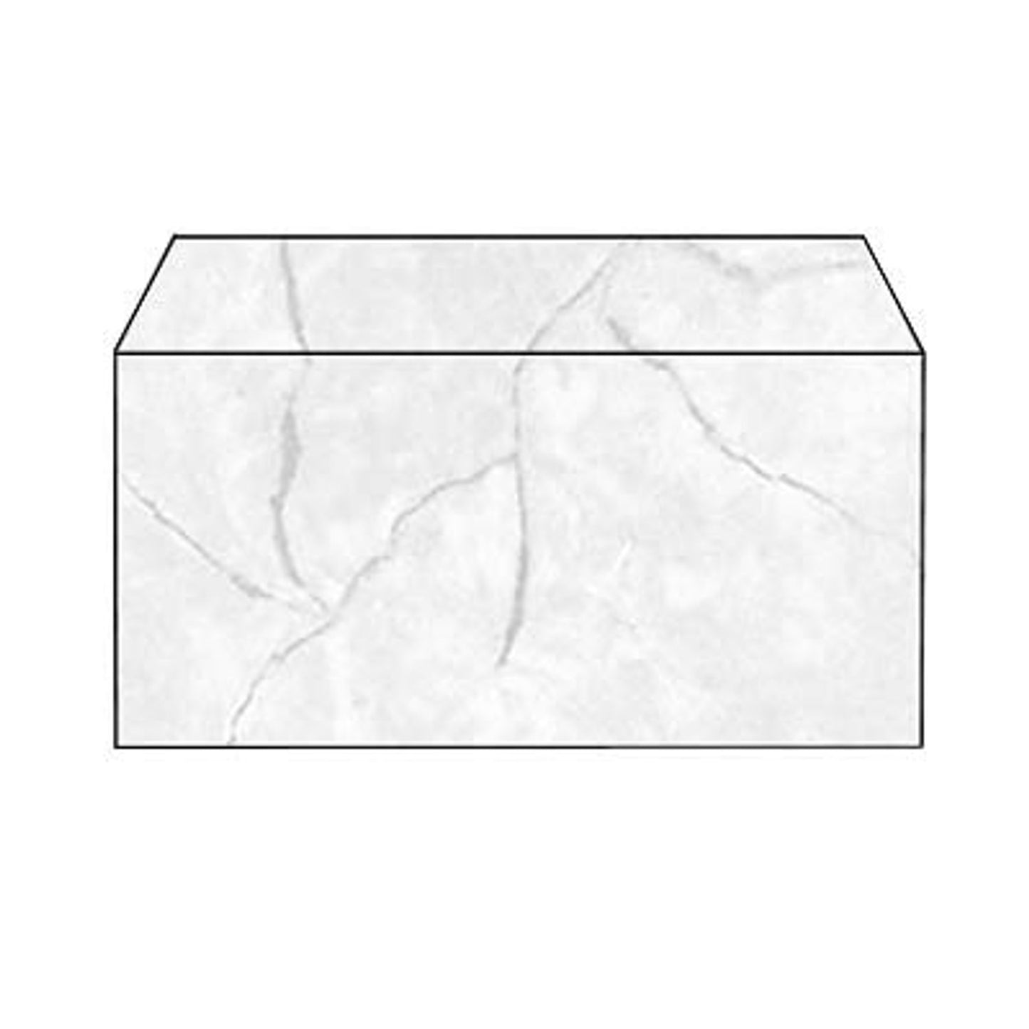 SIGEL Motivbriefumschläge Granit DIN lang ohne Fenster | DU186 | 1 Pack = 50 St.