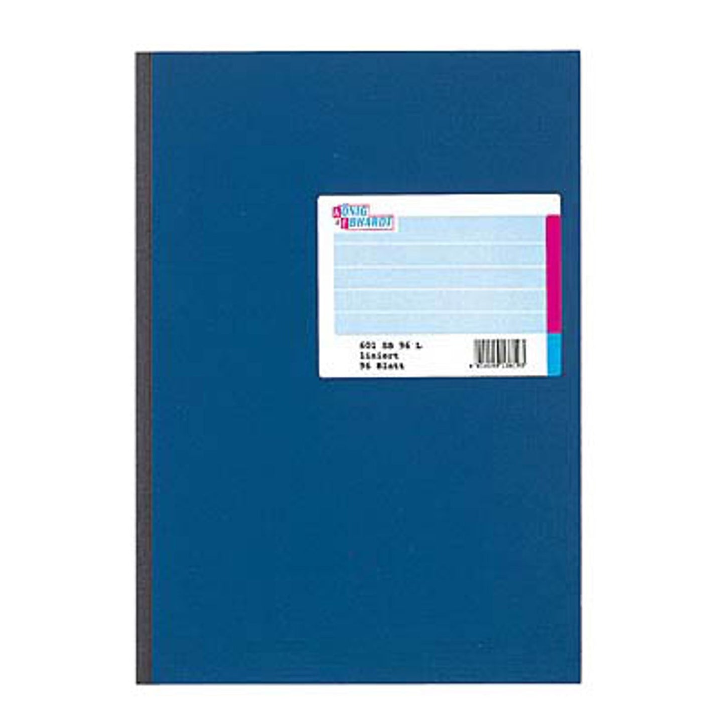 KÖNIG & EBHARDT Geschäftsbuch DIN A4 liniert, blau Softcover 192 Seiten | 861417201
