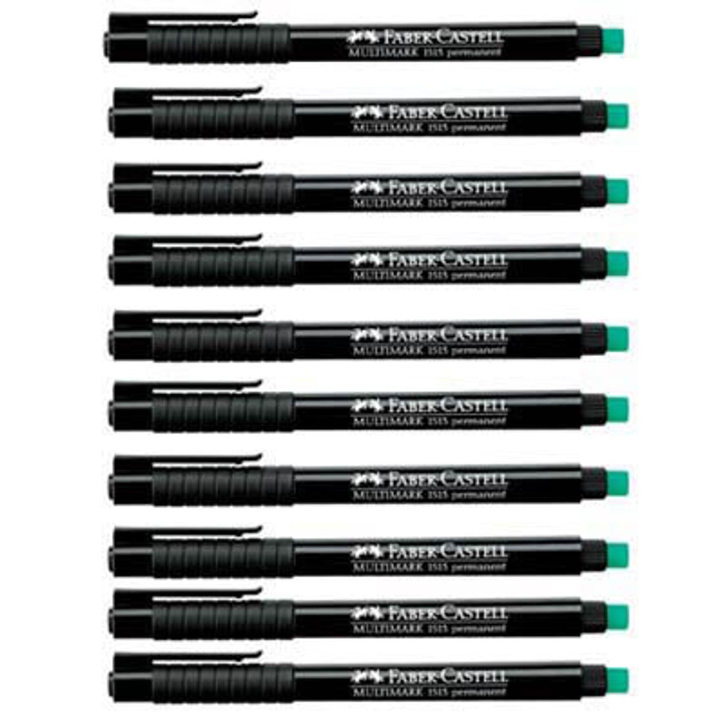 10 FABER-CASTELL MULTIMARK 1513 Folienstifte 0,6 mm permanent