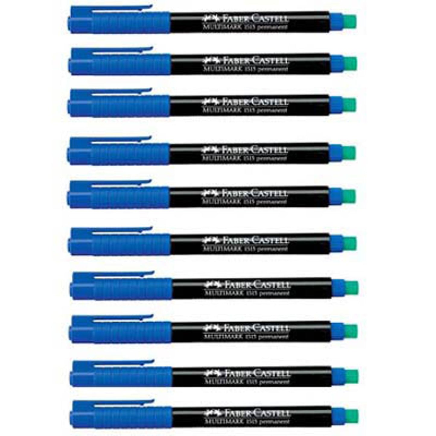 10 FABER-CASTELL MULTIMARK 1513 Folienstifte 0,6 mm permanent