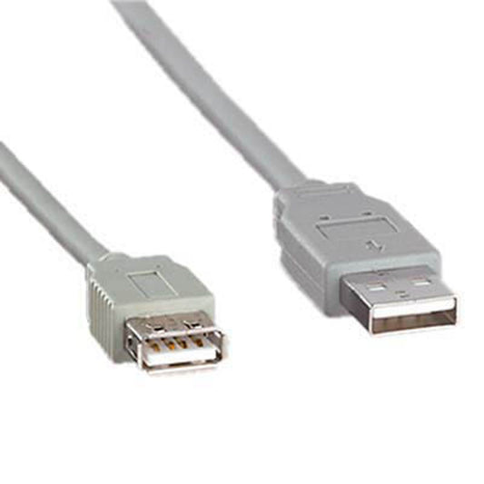 goobay USB 2.0 A Kabel m grau, 1 St.
