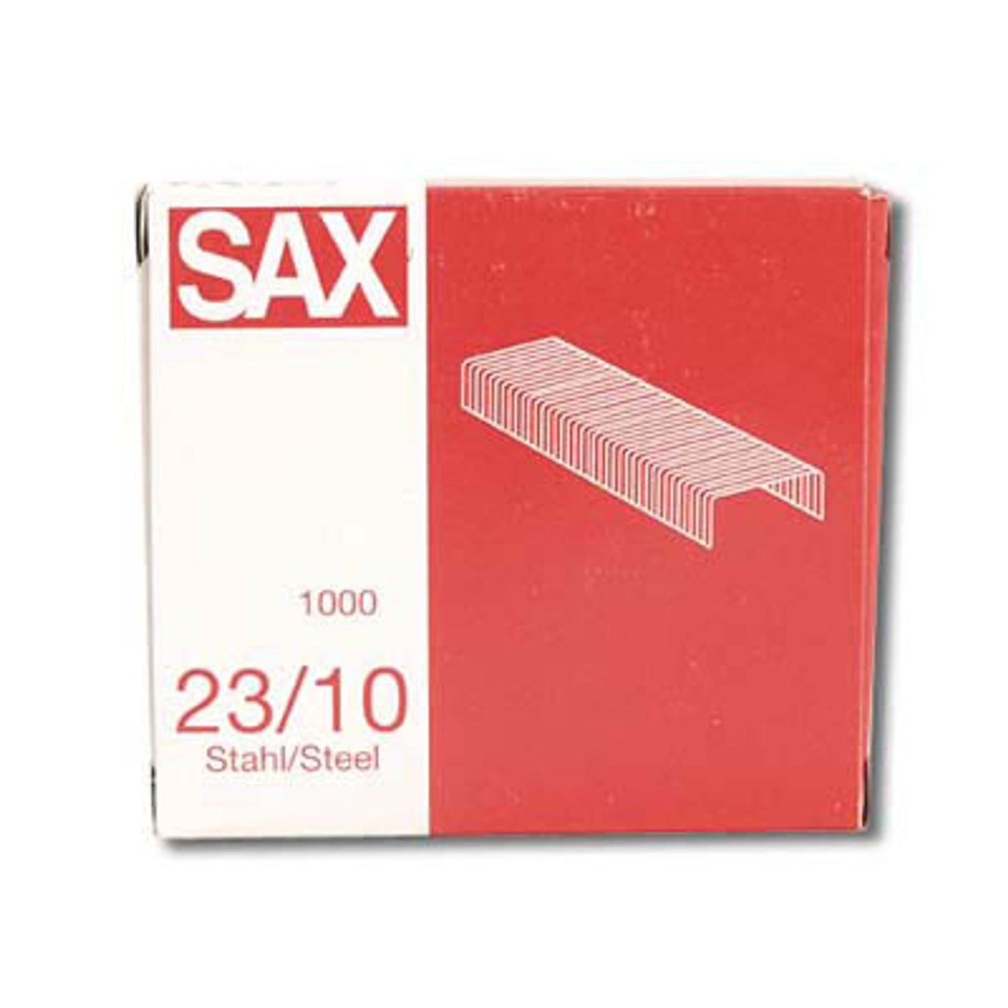 sax design Heftklammern 23/10 | 1-201-03 | 1 Pack = 1.000 St.