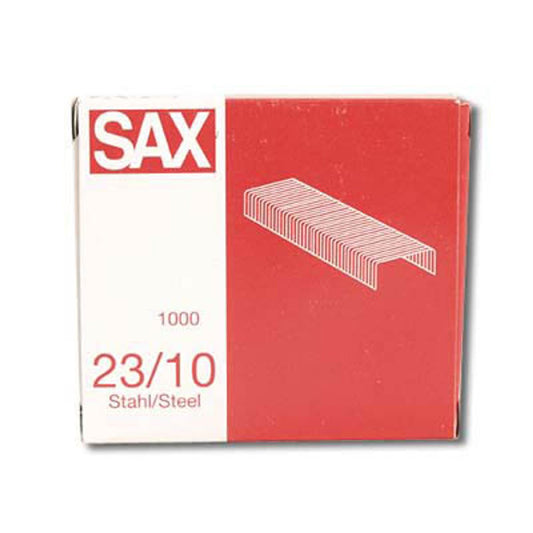 sax design Heftklammern 23/10 | 1-201-03 | 1 Pack = 1.000 St.