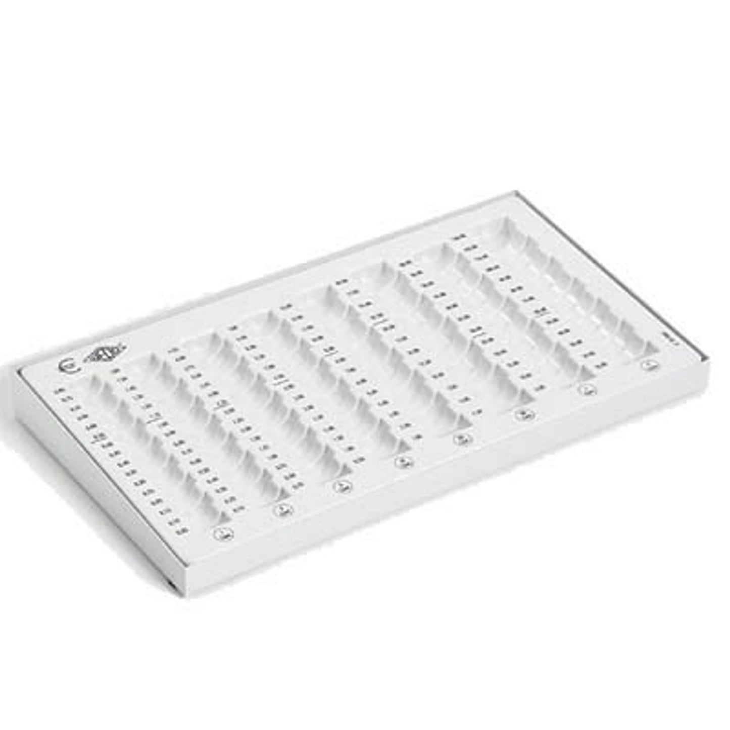 WEDO Zählbrett lichtgrau Metall-Gehäuse | 160800037
