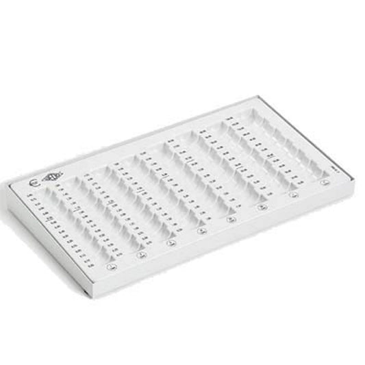 WEDO Zählbrett lichtgrau Metall-Gehäuse | 160800037