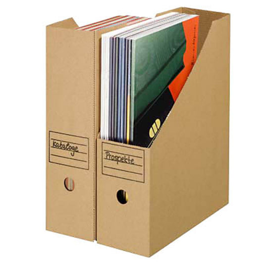 Top-Print Archiv-Stehsammler braun | 561F-K10 | 1 Pack = 10 St.