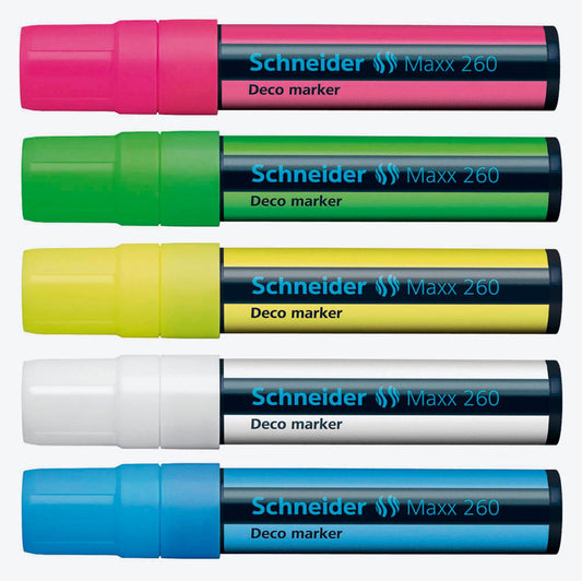 Schneider Maxx 260 Kreidemarker 5,0 - 15,0 mm, 5 St.