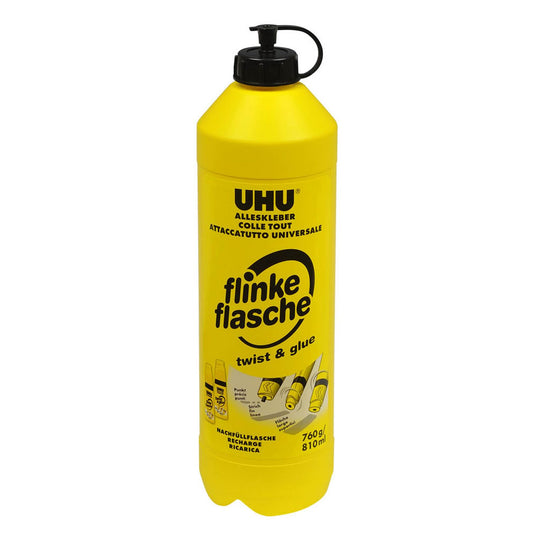 UHU Nachfüllflasche flinke flasche Kleber Nachfüllflasche 760,0 g | 46320
