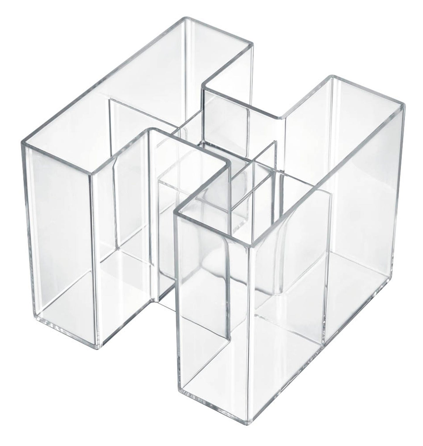 HAN Stiftehalter BRAVO Kunststoff 5 Fächer 10,9 x 10,9 x 9,0 cm