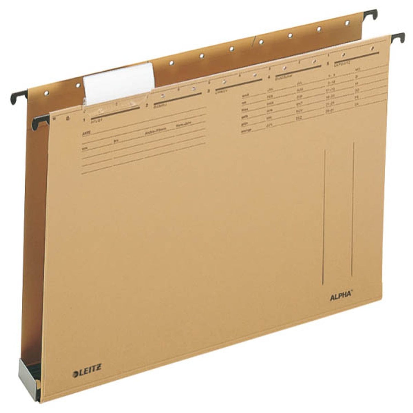 25 LEITZ Hängesammler ALPHA® naturbraun