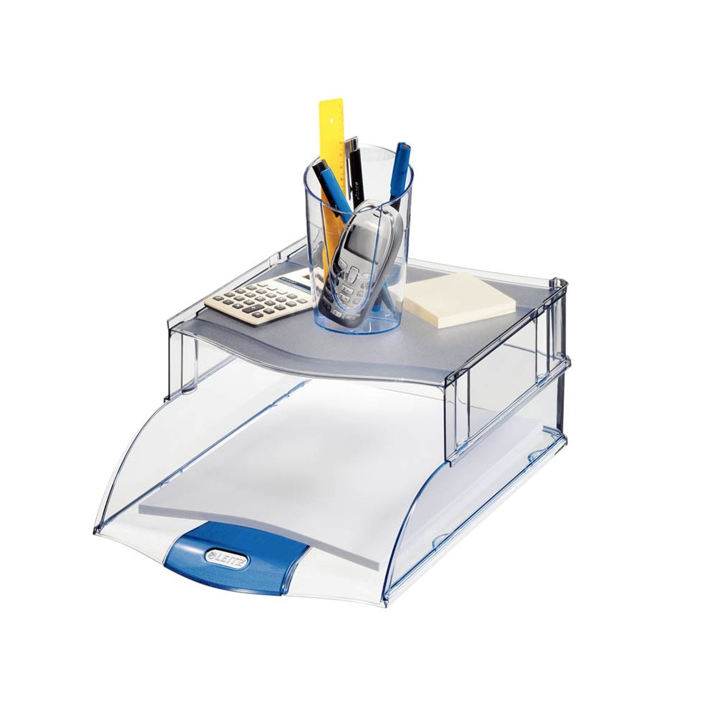 LEITZ Distanzhalter für Briefablage Plus transparent | 52340092