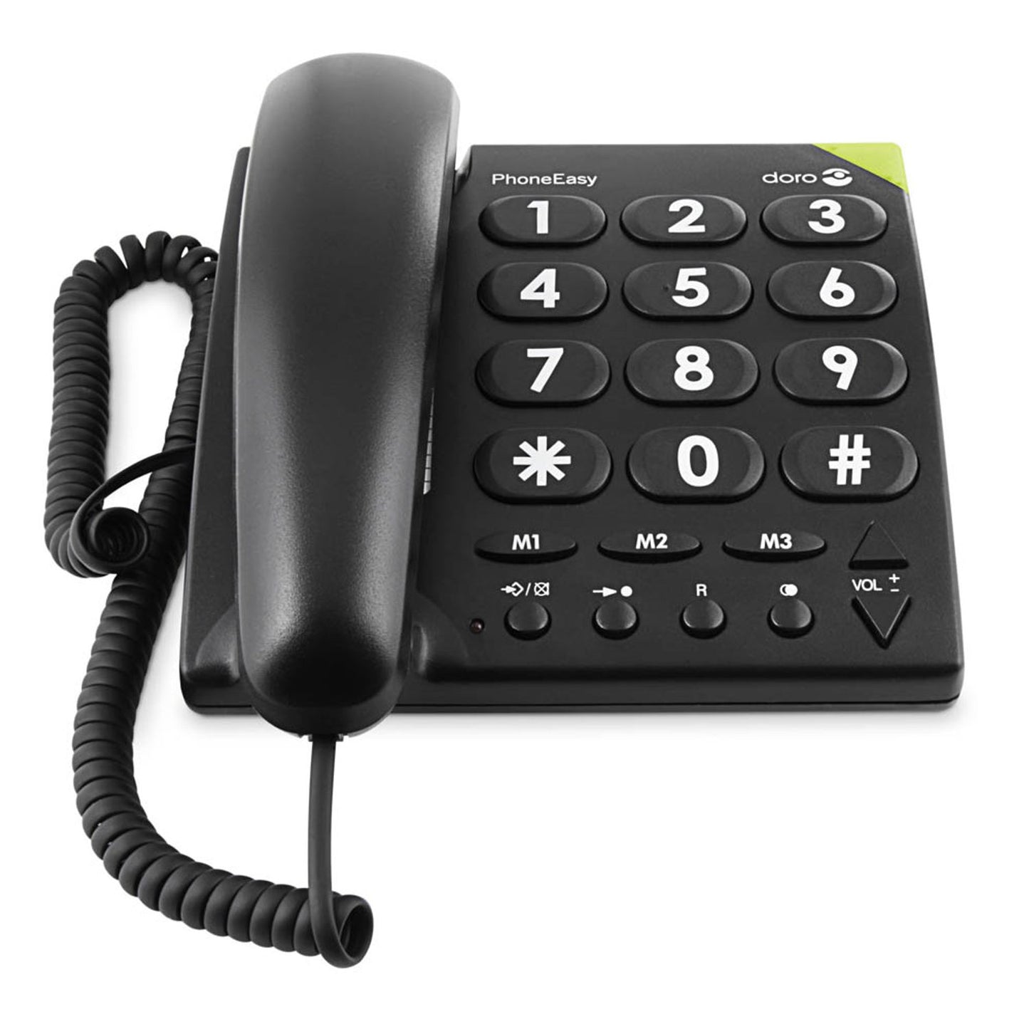 doro PhoneEasy 311c Schnurgebundenes Telefon schwarz | 380001