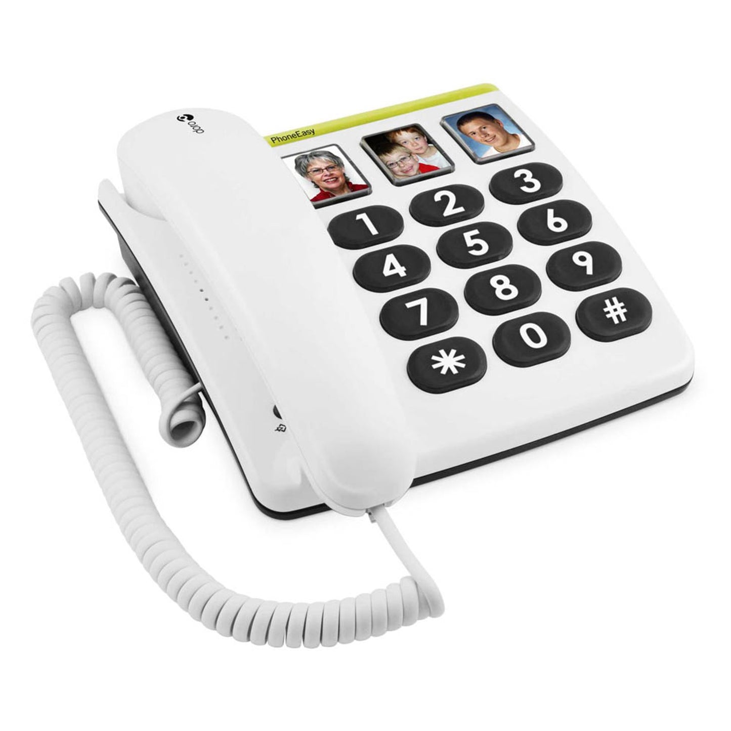 doro PhoneEasy 331ph Schnurgebundenes Telefon weiß | 380002