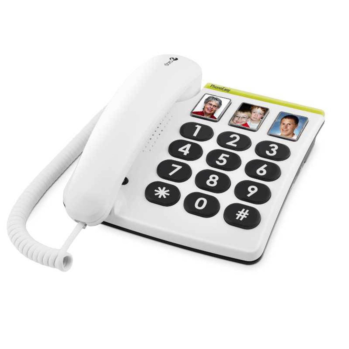doro PhoneEasy 331ph Schnurgebundenes Telefon weiß | 380002