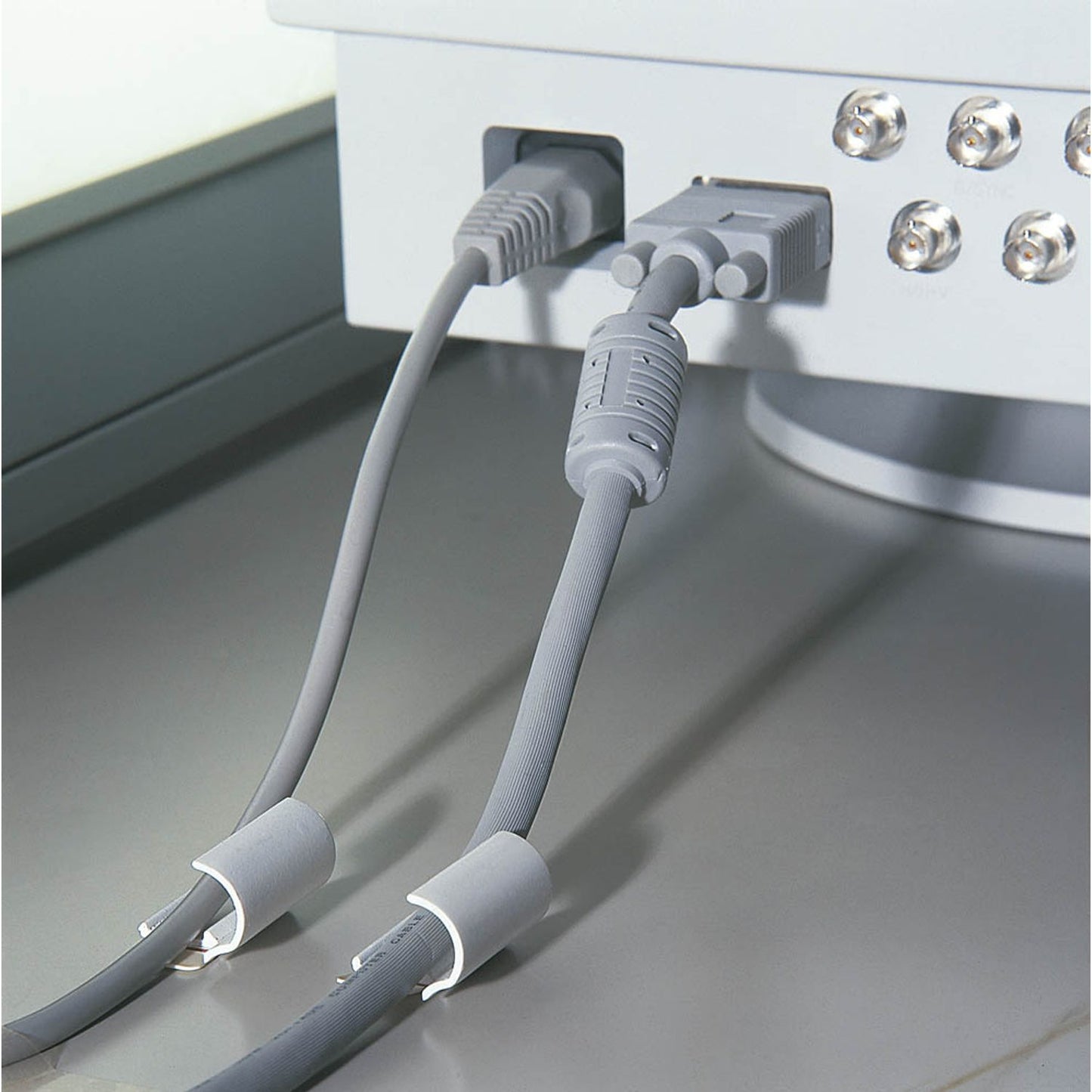 tesa Kabelclips Powerstrips Kabel-Clip weiß | 58035-00016-20 | 1 Pack = 5 St.
