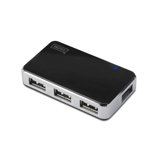 DIGITUS USB-Hub 4-fach schwarz | DA-70220