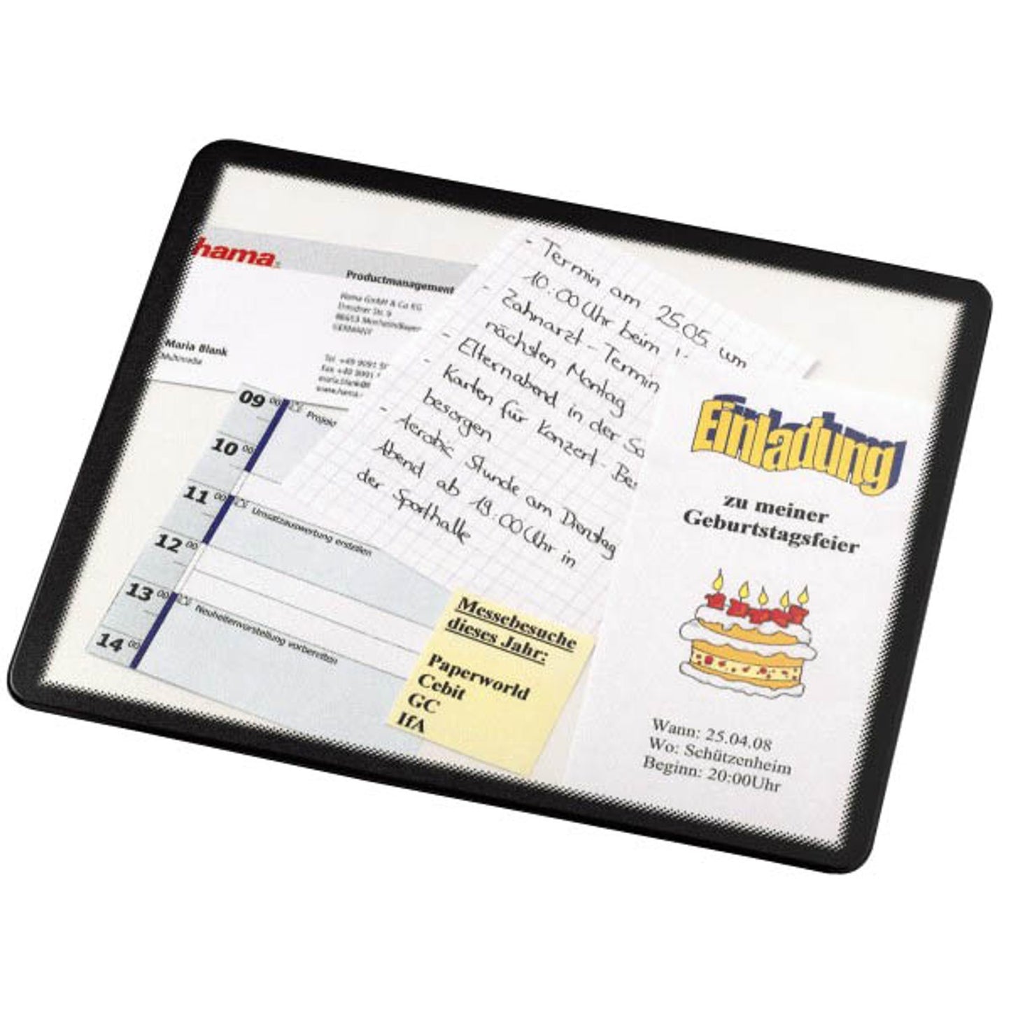 hama Mousepad Foto-Mousepad transparent | 126868