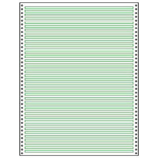 SIGEL Endlospapier A4 hoch 1-fach, 60 g/qm grün | 12247 | 1 Pack = 2.000 Blatt