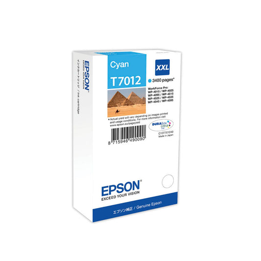 EPSON T7012 cyan Druckerpatrone | C13T70124010
