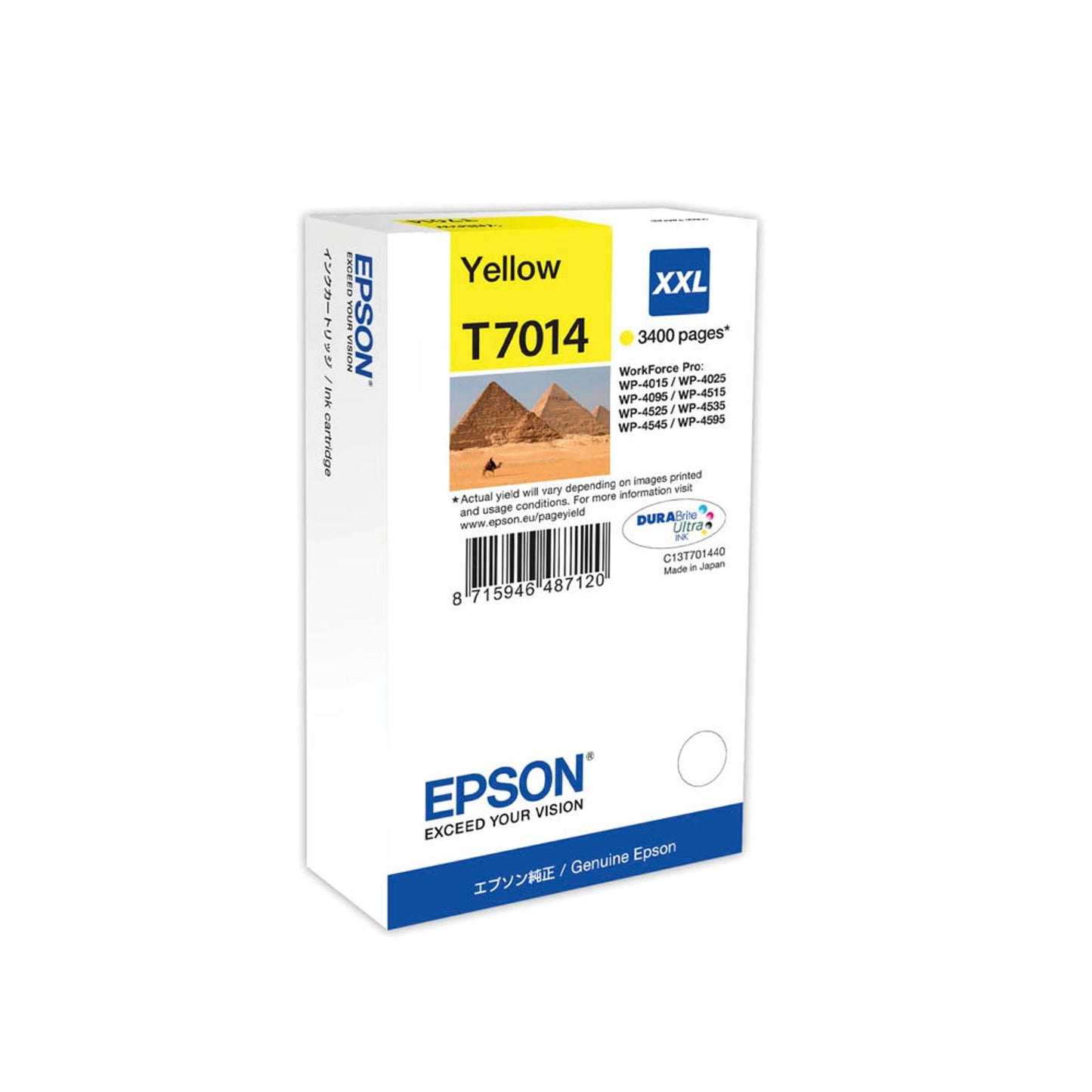 EPSON T7014 gelb Druckerpatrone | C13T70144010