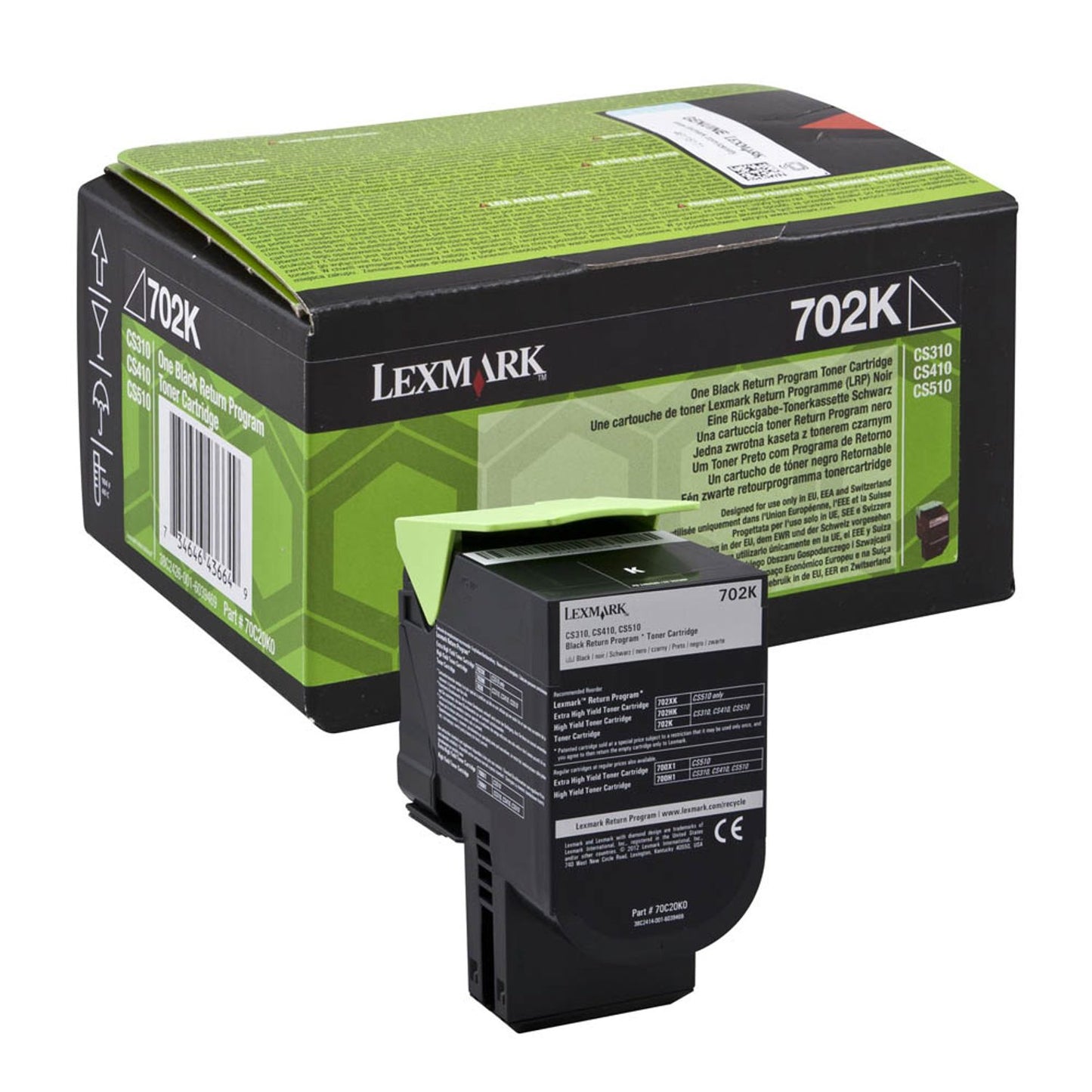 Lexmark schwarz Toner | 70C20K0