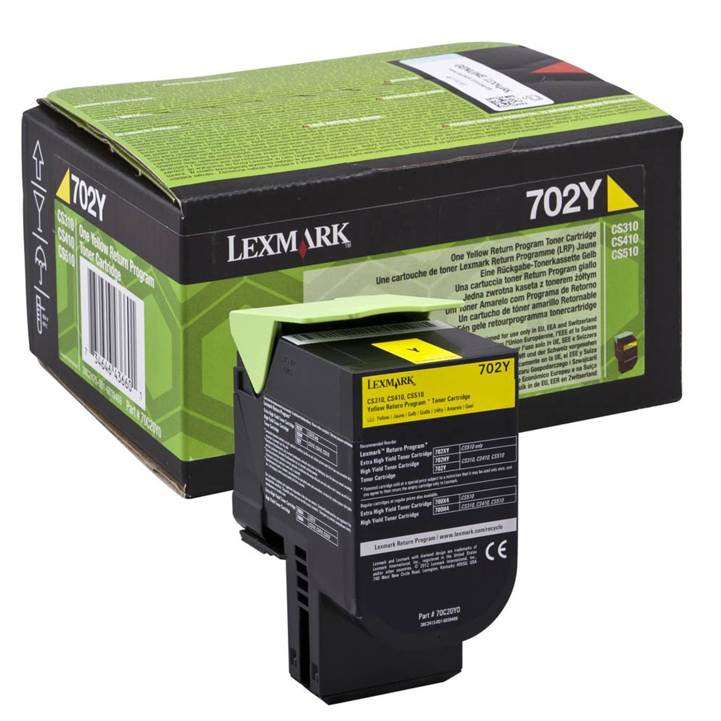 Lexmark gelb Toner | 70C20Y0
