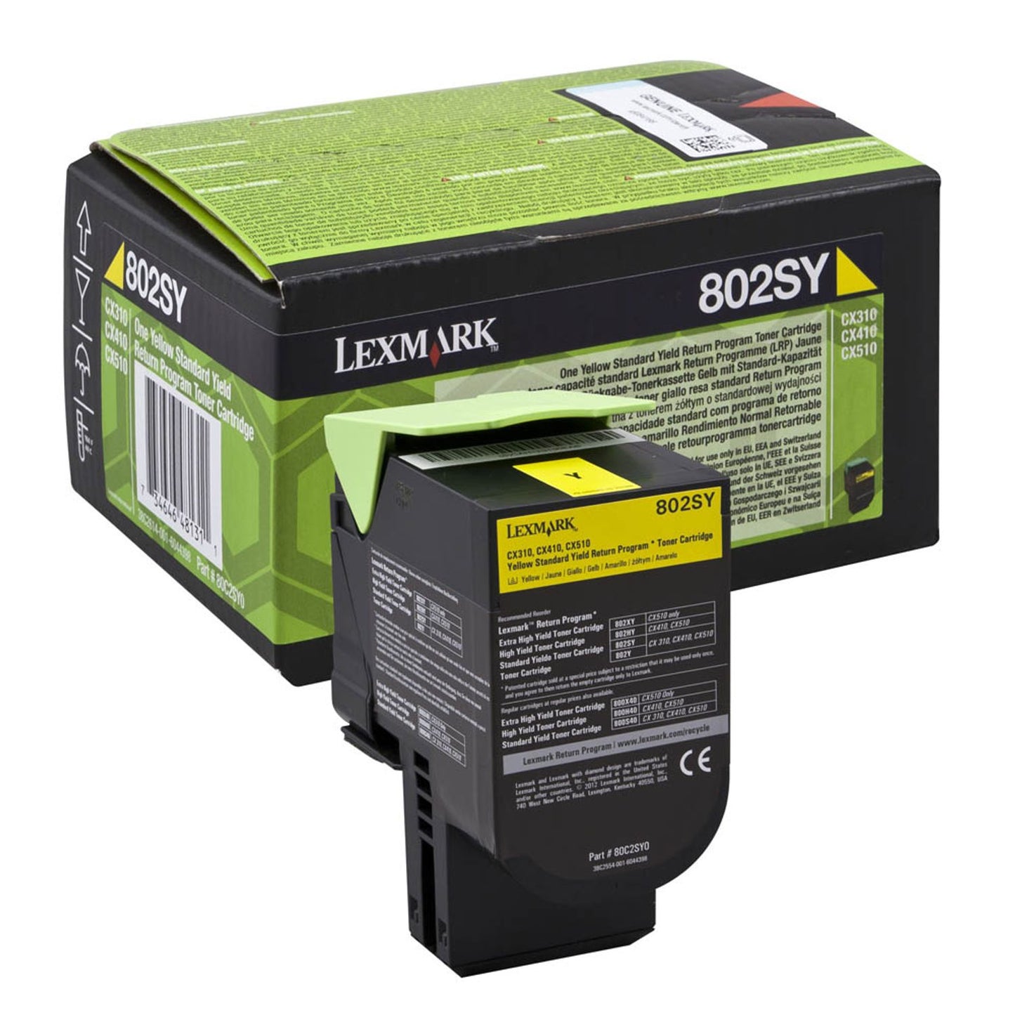 Lexmark gelb Toner | 80C2SY0