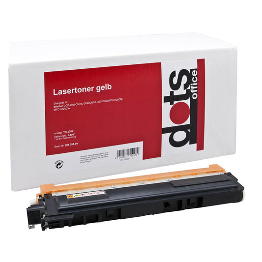 dots gelb Toner kompatibel zu brother TN-230Y | 1242,0009-DOTS