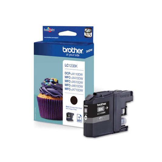 brother LC-123BK schwarz Druckerpatrone | LC123BK