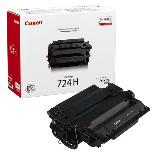Canon 724H BK schwarz Toner | 3482B002