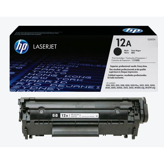 HP 12A () schwarz Tonerkartusche | Q2612A