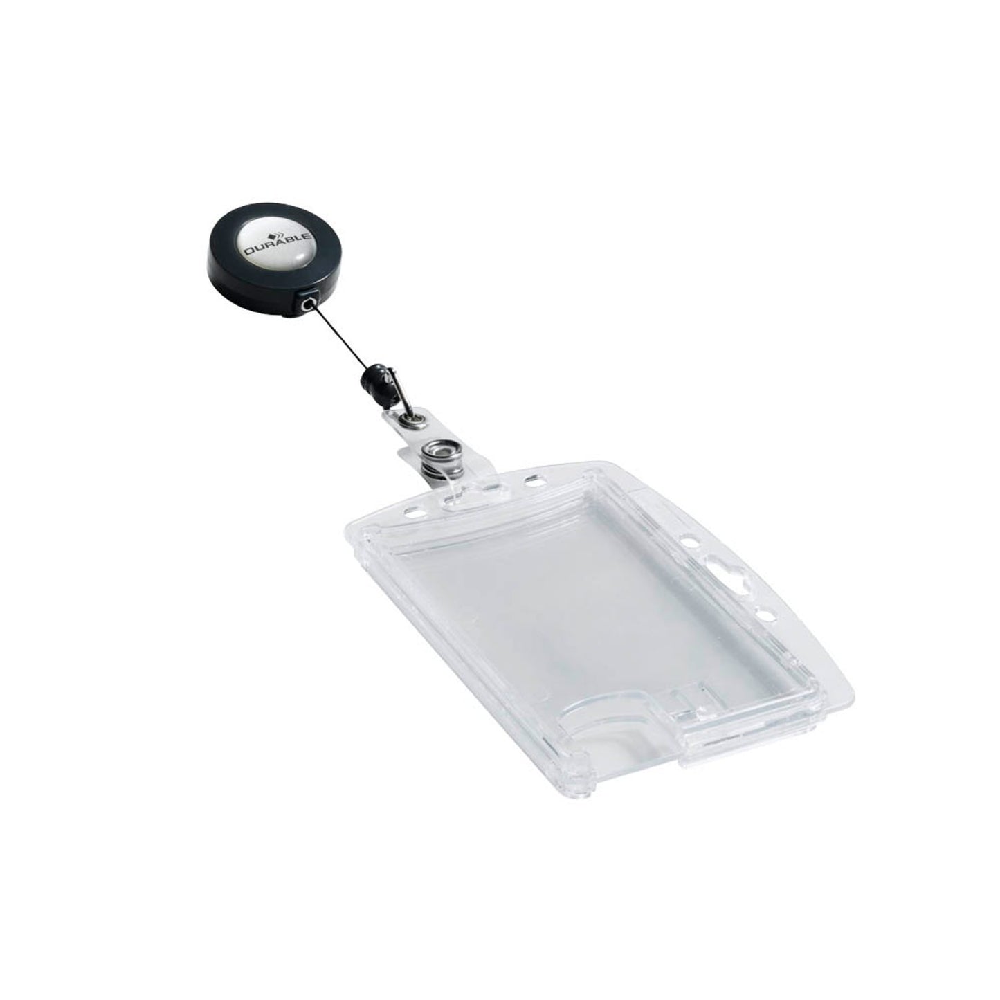 DURABLE Namensschilder mit Jojo 8,5 x 5,4 cm | 822419 | 1 Pack = 10 St.
