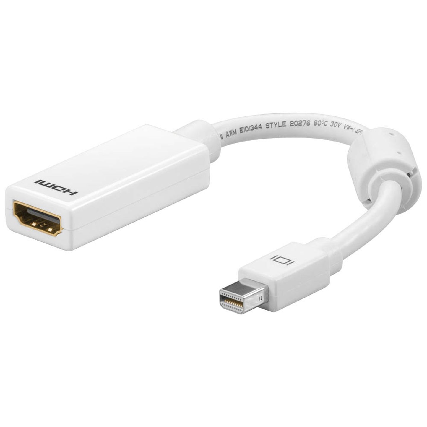 goobay Mini-DisplayPort auf HDMI DisplayPort 1.2/High Speed HDMI Adapter | 51729
