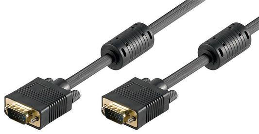 goobay VGA Kabel schwarz, 1 St.