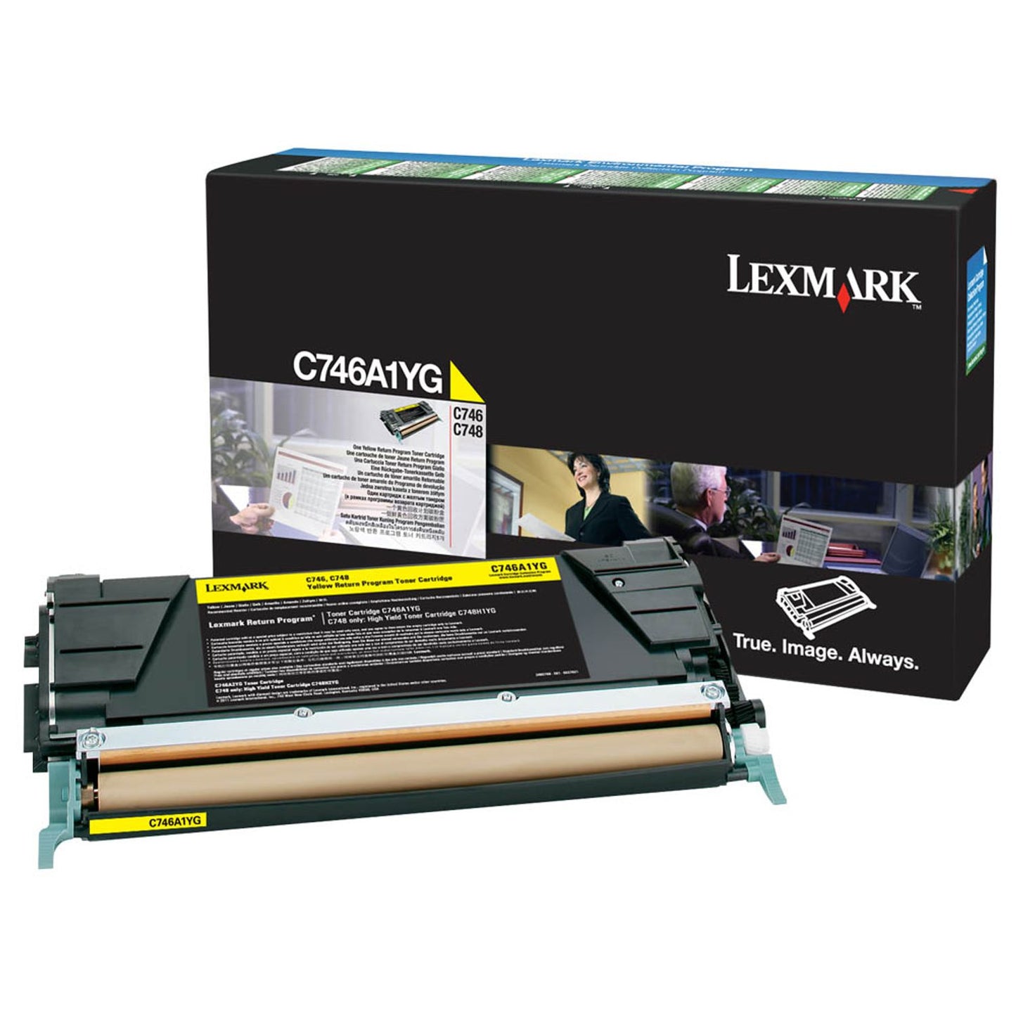 Lexmark gelb Toner | C746A1YG