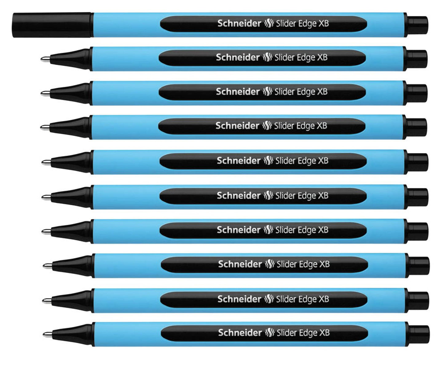 Schneider Kugelschreiber Slider Edge blau, 10 St.