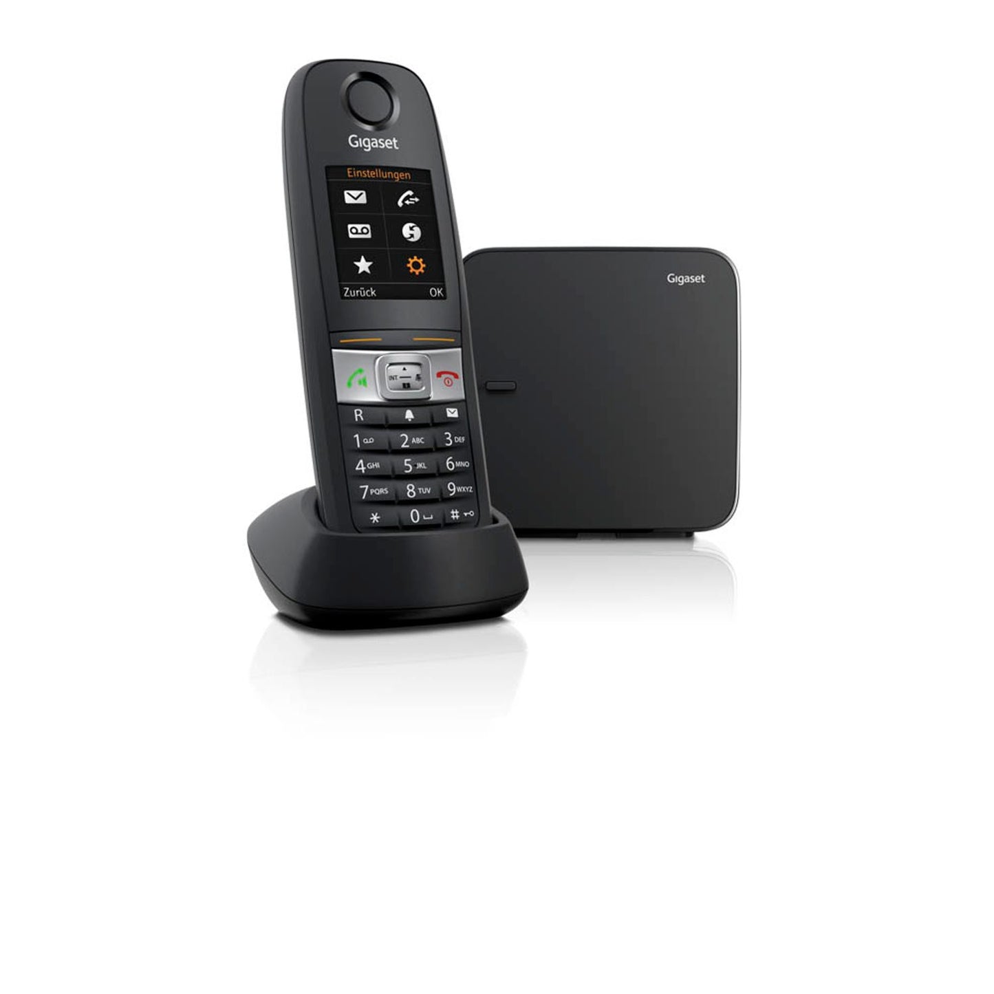 Gigaset E630 Schnurloses Telefon schwarz | S30852-H2503-B101