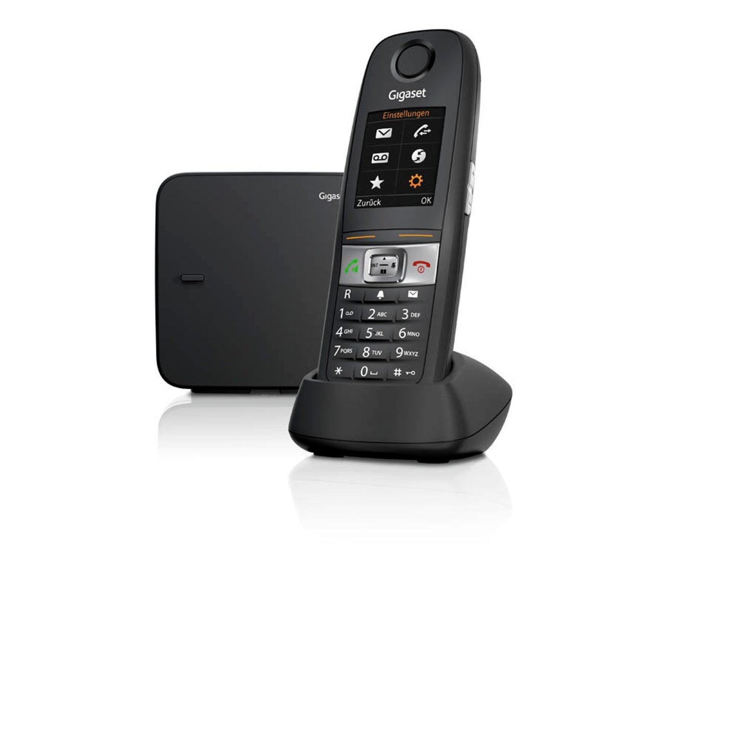 Gigaset E630 Schnurloses Telefon schwarz | S30852-H2503-B101