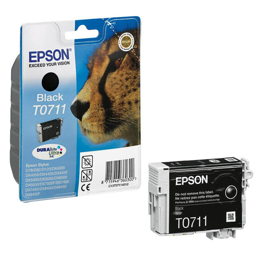 EPSON T0711 schwarz Druckerpatrone | C13T07114012