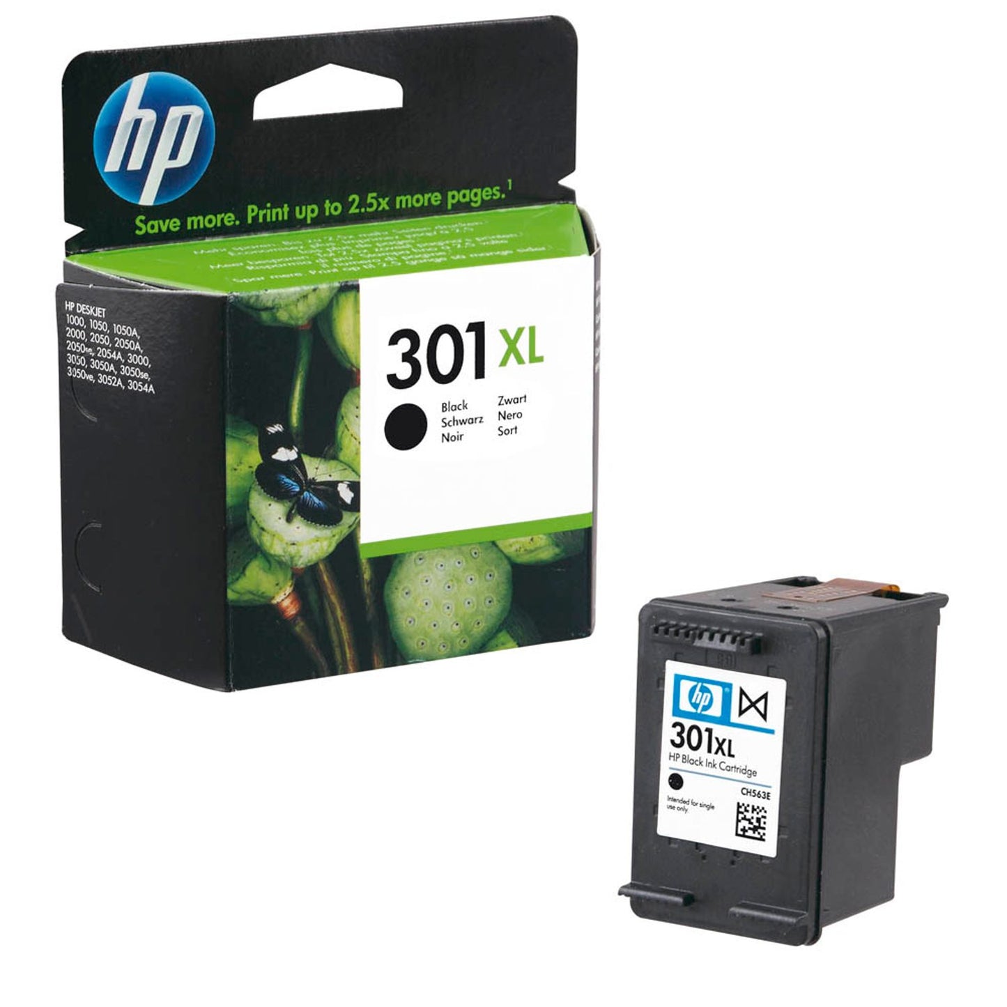 HP 301XL () schwarz Druckerpatrone | CH563EE