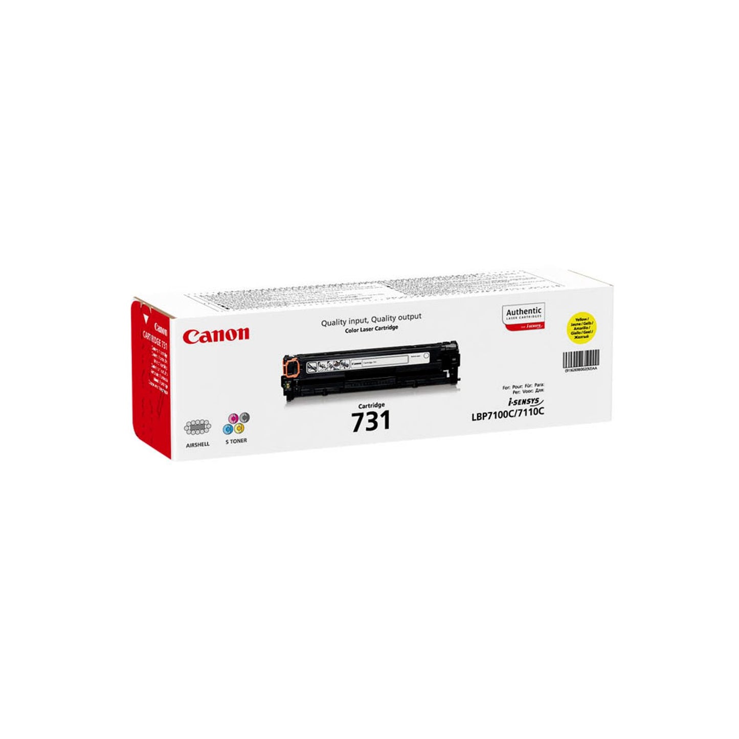 Canon 731 Y gelb Toner | 6269B002AA